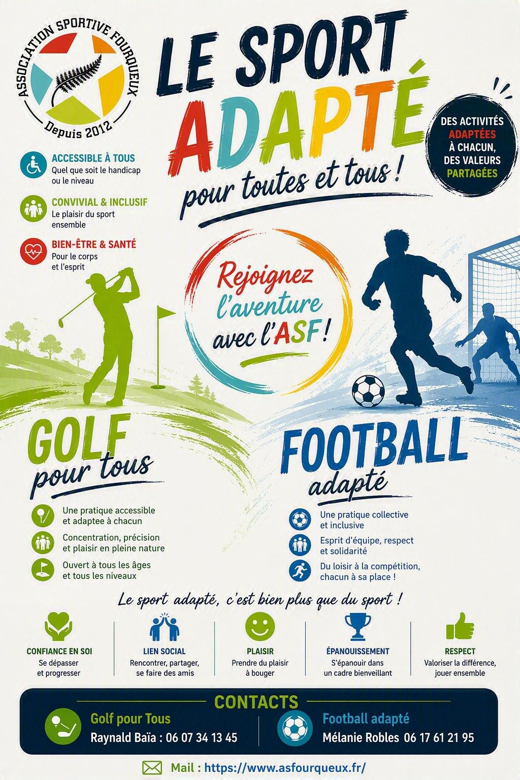 Affiche Sport adapté